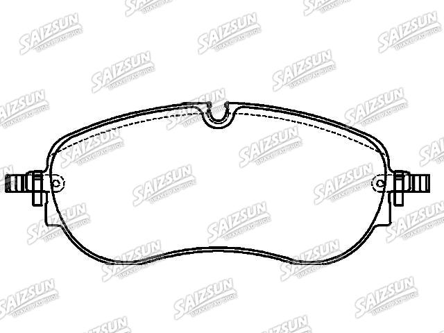 刹车片 Brake Pad Set:1EA 698 151 B