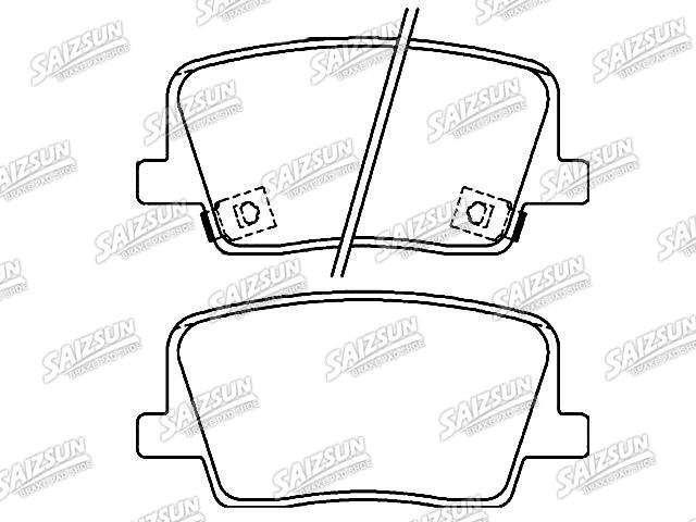 刹车片 Brake Pad Set:48413-360B0