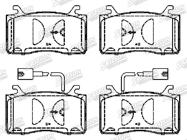 刹车片 Brake Pad Set:7 736 767 7