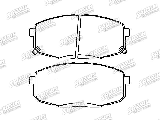 刹车片 Brake Pad Set:58101-M4A10