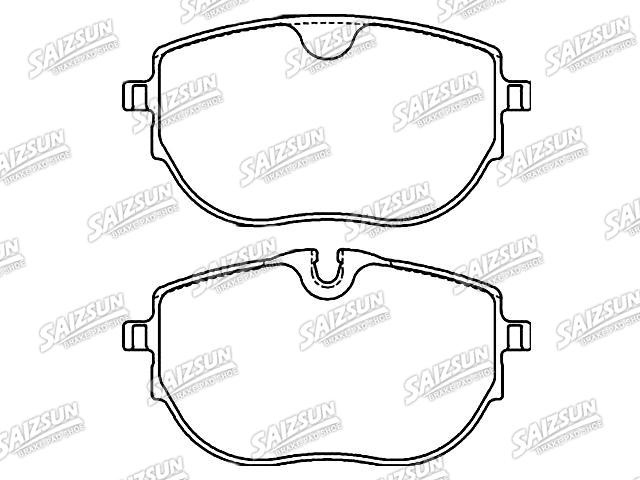 刹车片 Brake Pad Set:7LA 698 151