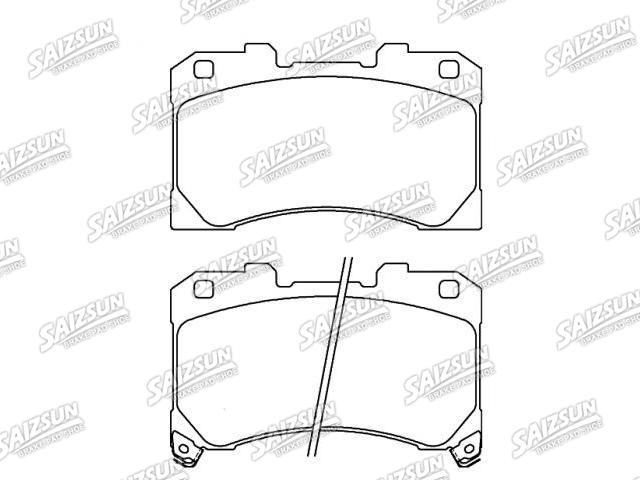 刹车片 Brake Pad Set:04465-52370