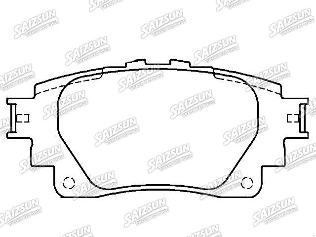 刹车片 Brake Pad Set:04466-02420