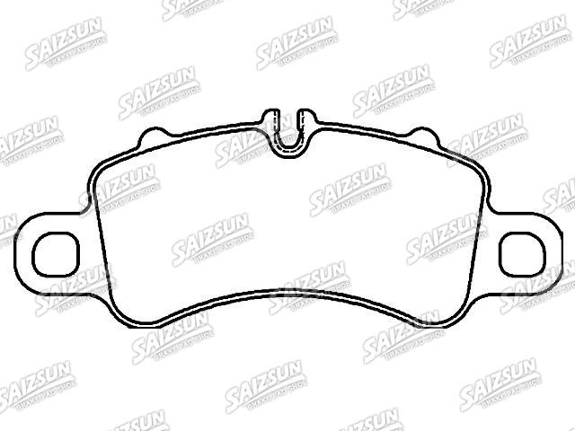 刹车片 Brake Pad Set:992 698 075 F