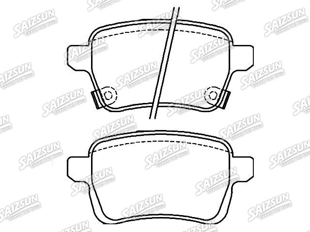 刹车片 Brake Pad Set:16 05 285