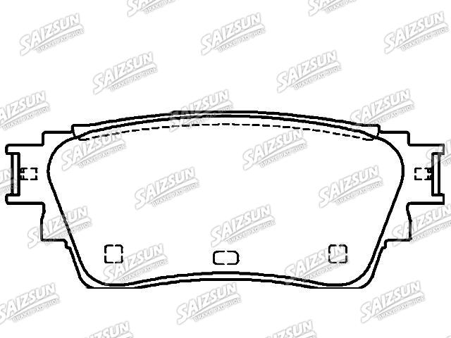 刹车片 Brake Pad Set:D4060-6RA0A