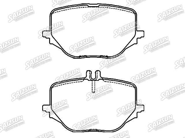 刹车片 Brake Pad Set:000 420 94 02