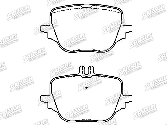 刹车片 Brake Pad Set:000 420 41 03