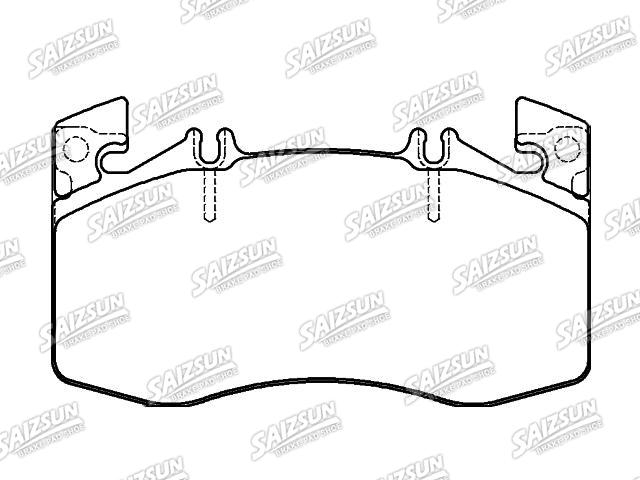 刹车片 Brake Pad Set:000 420 22 03