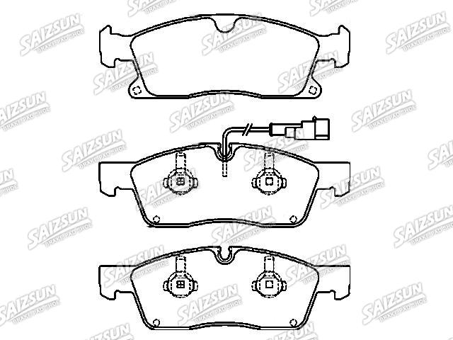 刹车片 Brake Pad Set:673004427