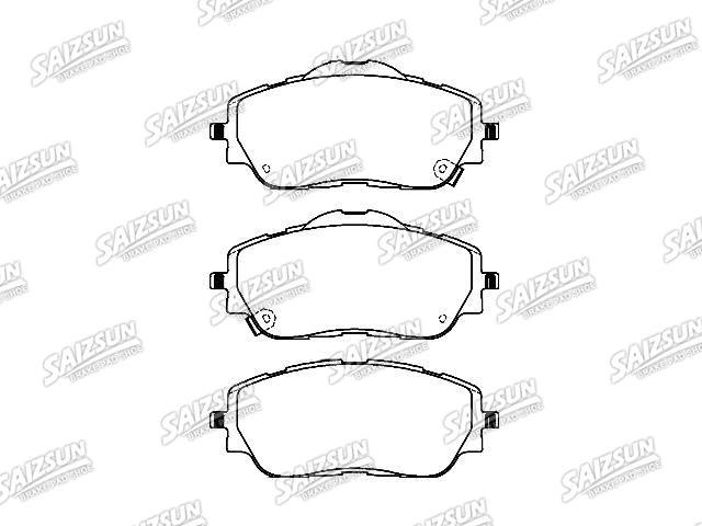 刹车片 Brake Pad Set:EFS1-2011-GA