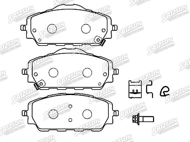 刹车片 Brake Pad Set:EFS1-2011-CA