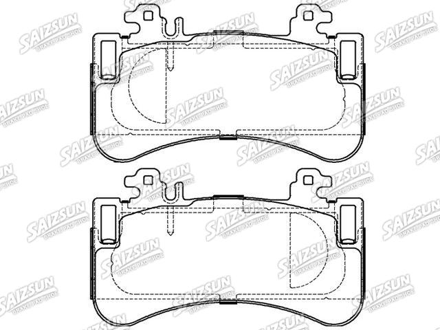 刹车片 Brake Pad Set:A 000 420 07 06