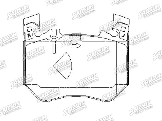 刹车片 Brake Pad Set:A 000 420 06 04