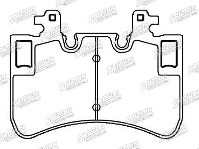 刹车片 Brake Pad Set:32300756