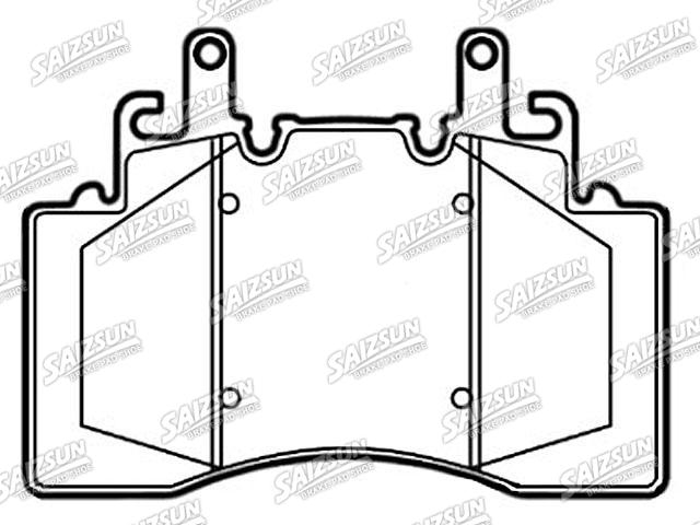 刹车片 Brake Pad Set:LR186880