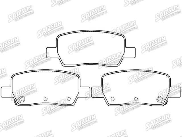 刹车片 Brake Pad Set:58302-P2A30