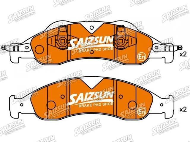 刹车片 Brake Pad Set:7L1Z-2001-B
