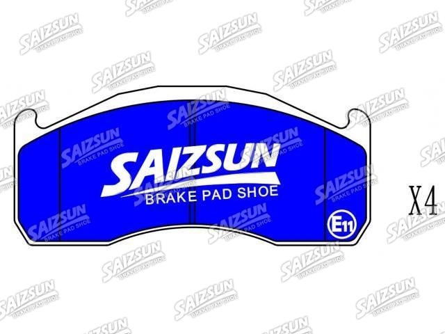 刹车片 Brake Pad Set:207 681 01