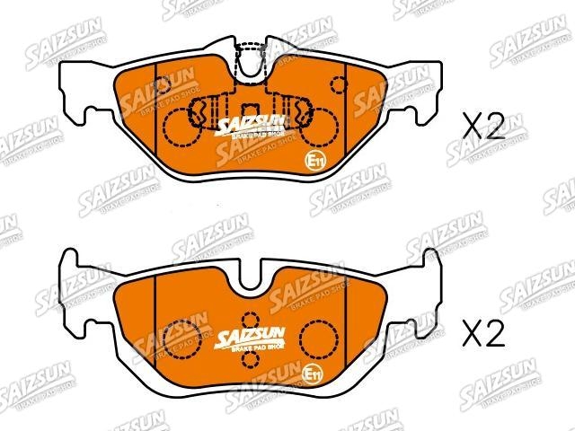 刹车片 Brake Pad Set:34 21 6 774 692