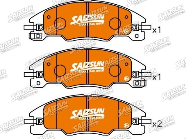刹车片 Brake Pad Set:8S4Z-2001-A