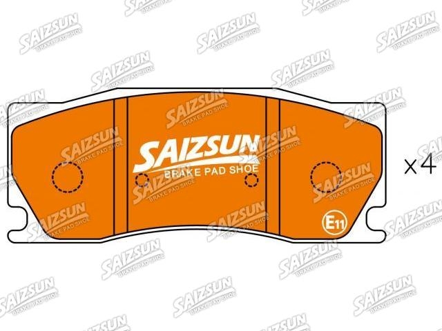 刹车片 Brake Pad Set:C2P15991