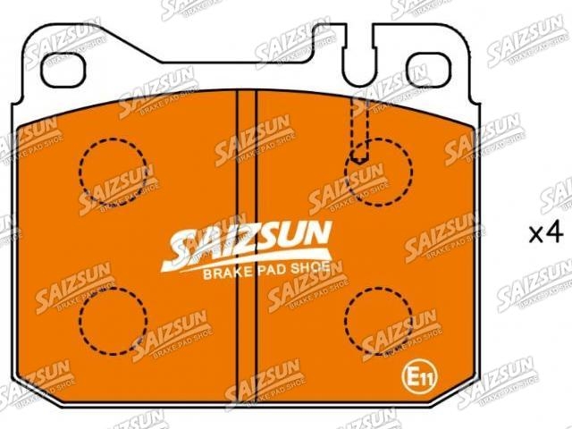 刹车片 Brake Pad Set:000 420 63 20