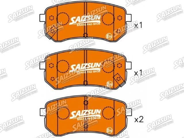 刹车片 Brake Pad Set:58302-07A00
