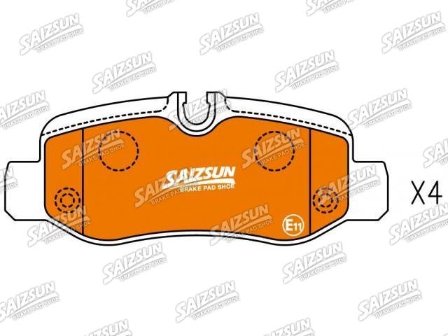 刹车片 Brake Pad Set:447 420 01 20