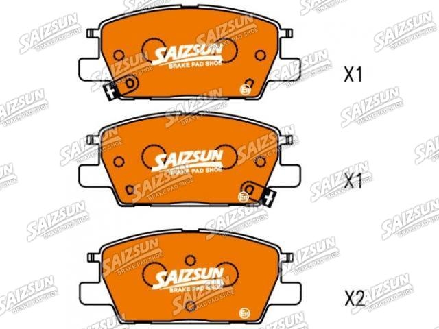 刹车片 Brake Pad Set:23326280