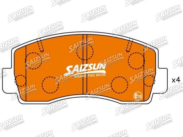 刹车片 Brake Pad Set:D195-7118