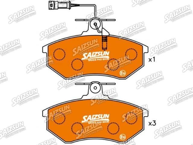 刹车片 Brake Pad Set:443 698 151 C