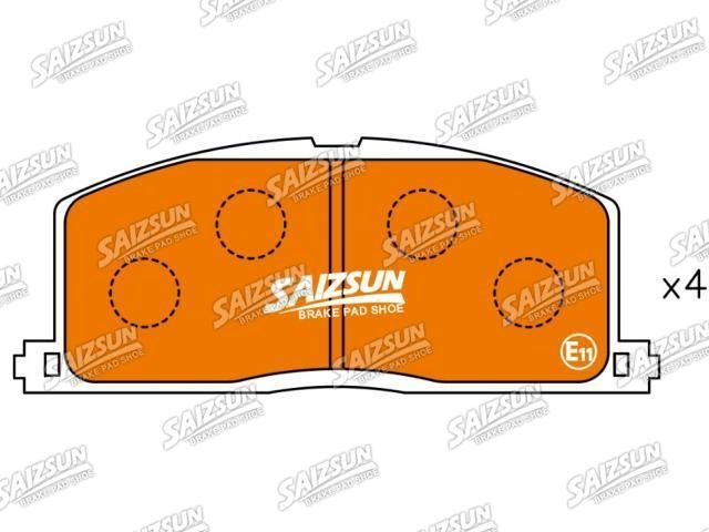 刹车片 Brake Pad Set:04465-21010