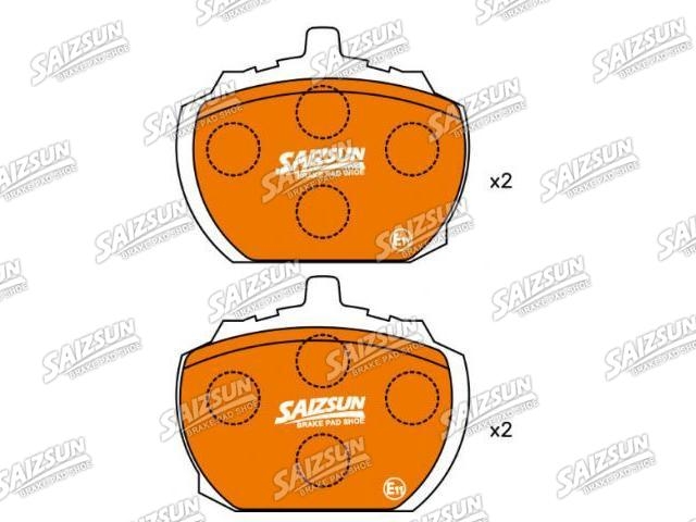 刹车片 Brake Pad Set:5 010 540