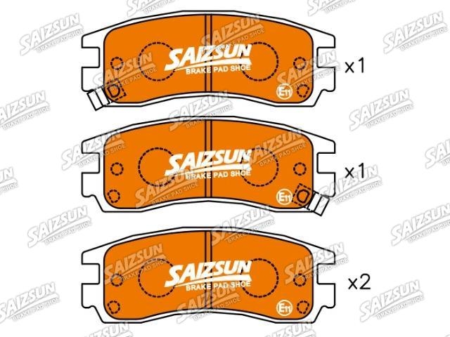 刹车片 Brake Pad Set:1251 0016