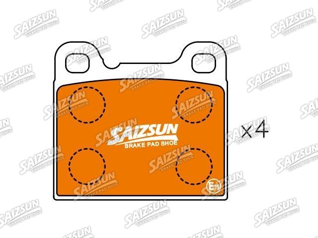 刹车片 Brake Pad Set:271 586