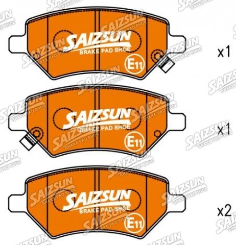 刹车片 Brake Pad Set:B11-6GN3501080