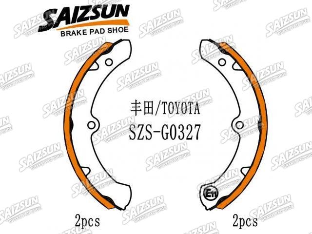 刹车蹄片 Brake Shoe Set:04494-36160