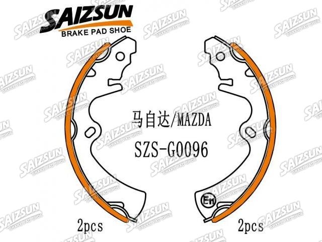 刹车蹄片 Brake Shoe Set:BB62-26-310