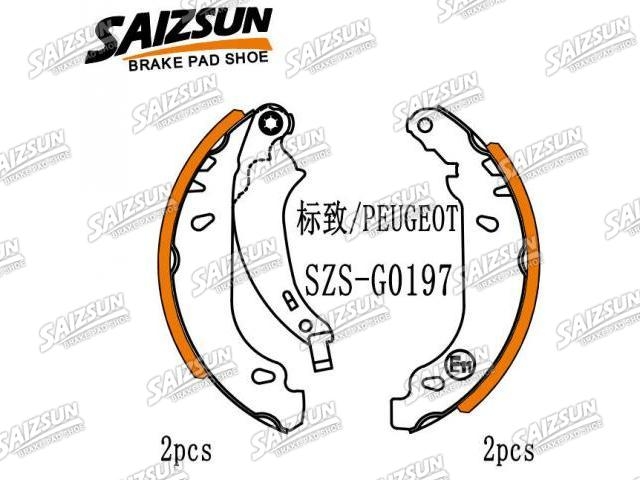 刹车蹄片 Brake Shoe Set:4241.K5