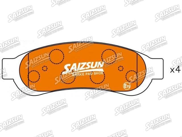 刹车片 Brake Pad Set:AC3Z-2200-B