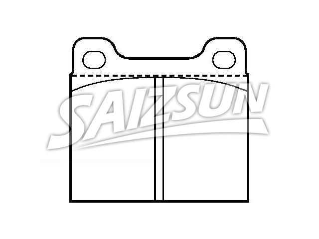 刹车片 Brake Pad Set:001 420 06 20