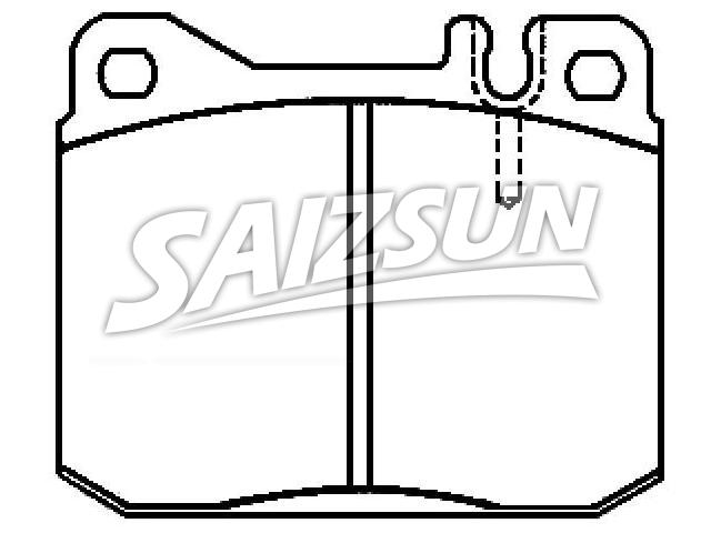 刹车片 Brake Pad Set:000 420 63 20