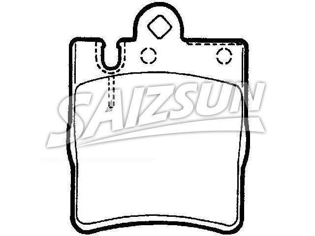刹车片 Brake Pad Set:002 420 52 20