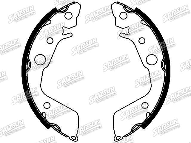 刹车蹄片 Brake Shoe Set:K5541