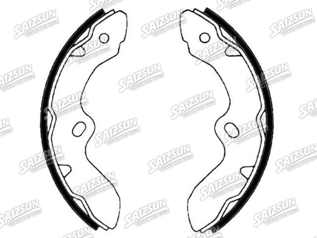刹车蹄片 Brake Shoe Set:44060-0T325
