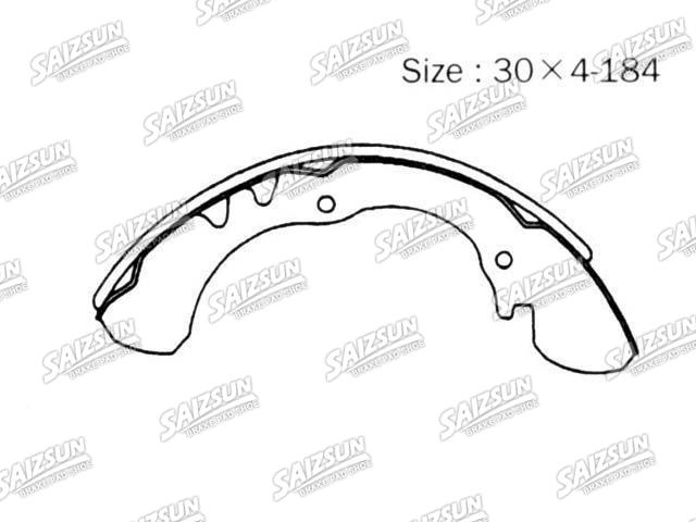 刹车蹄片 Brake Shoe Set:04494-10030
