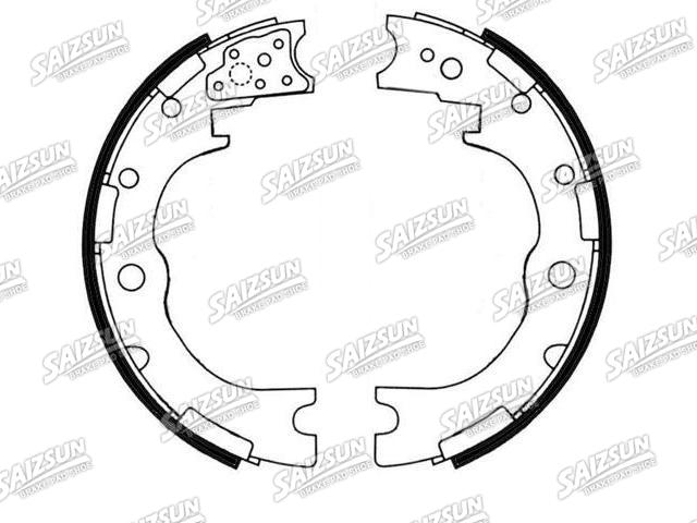 刹车蹄片 Brake Shoe Set:46530-87304-000