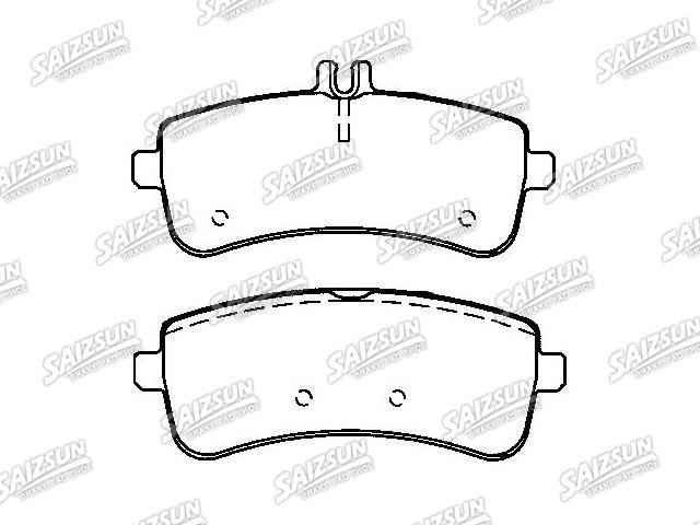 刹车片 Brake Pad Set:006 420 70 20