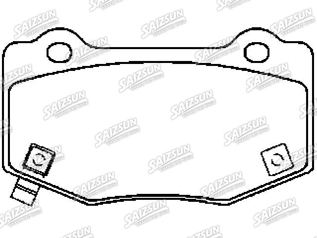 刹车片 Brake Pad Set:22847817